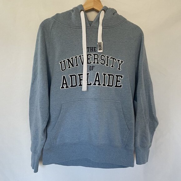 University Of Adelaide Hoodie Sweatshirt Light Blue Women's size XS Australia - Picture 1 of 11